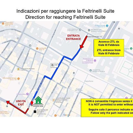 Feltrinelli Suite مودينا المظهر الخارجي الصورة